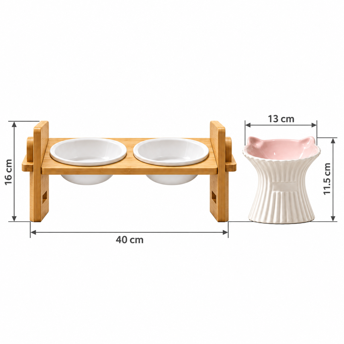 The Dining Duo — Raised Cat Bowl Bundle