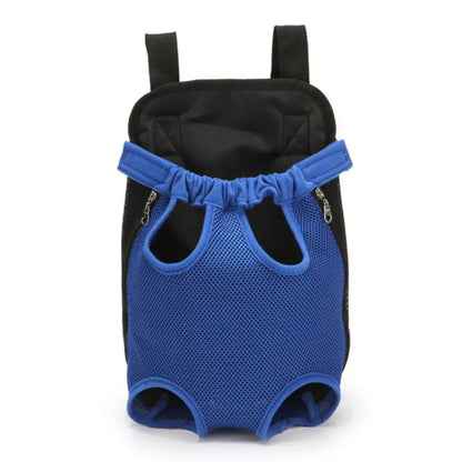 Adjustable Pet Backpack Carrier for Small Dogs and Cats – Breathable Mesh Design for Hiking and Travel