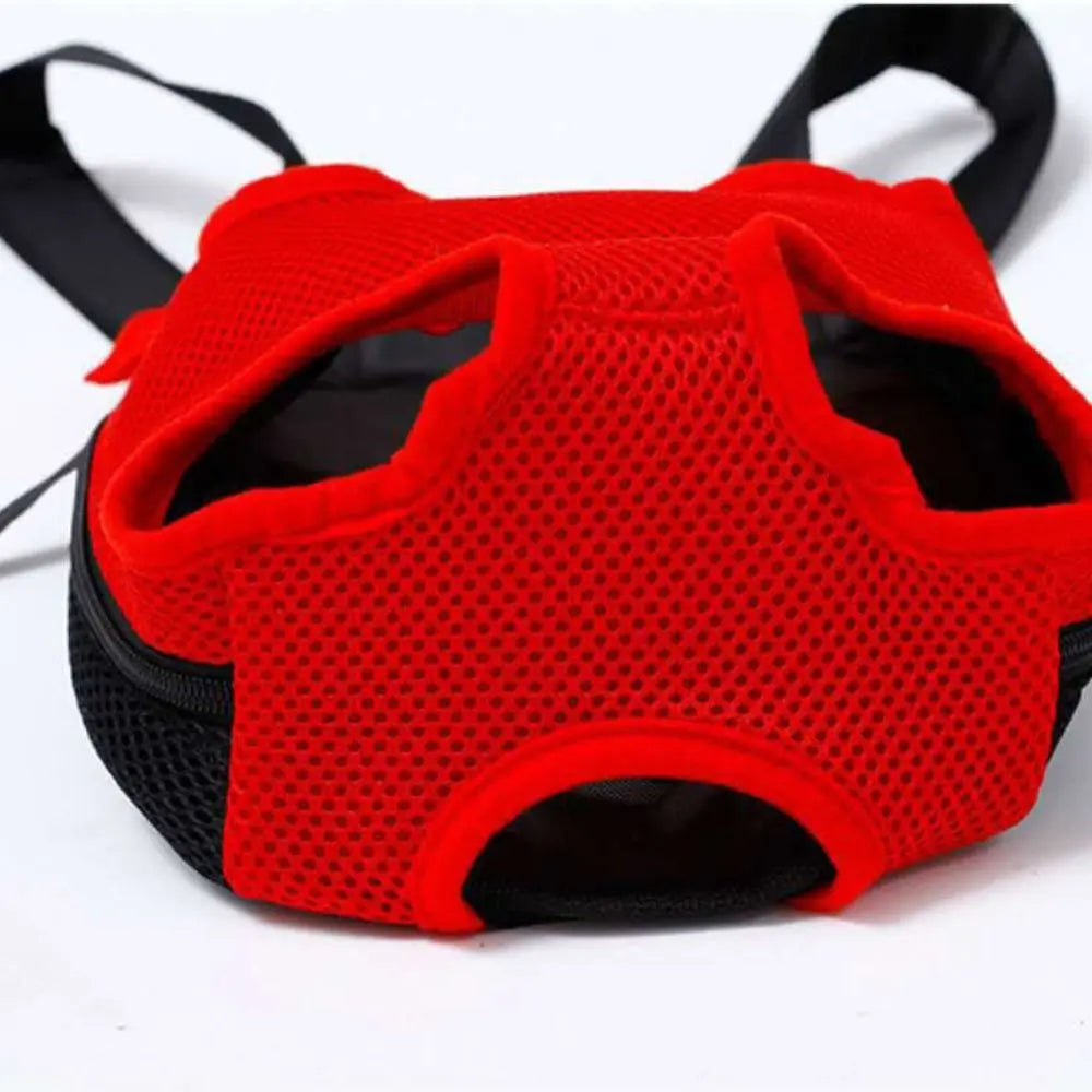 Adjustable Pet Backpack Carrier for Small Dogs and Cats – Breathable Mesh Design for Hiking and Travel