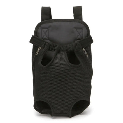 Adjustable Pet Backpack Carrier for Small Dogs and Cats – Breathable Mesh Design for Hiking and Travel