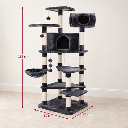 The Ashford Manor — 165 cm Cat Tower