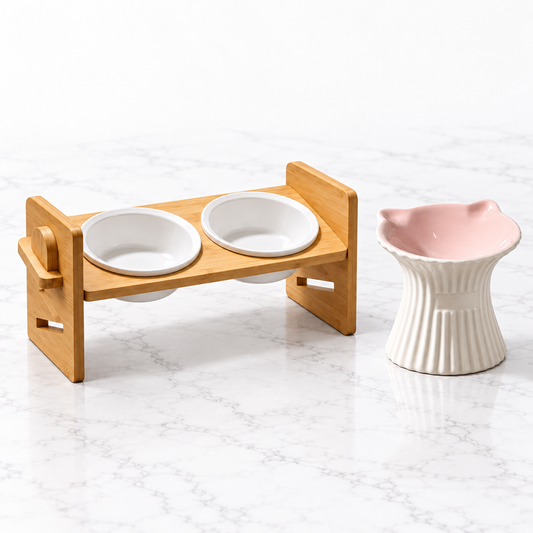 The Dining Duo — Raised Cat Bowl Bundle