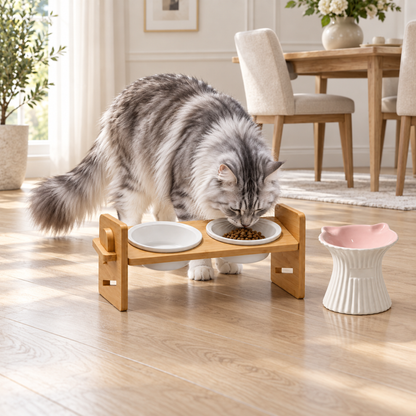 The Dining Duo — Raised Cat Bowl Bundle