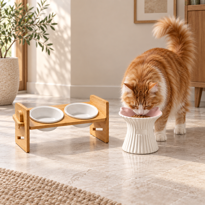 The Dining Duo — Raised Cat Bowl Bundle