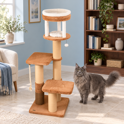 The Amber Rise — 166cm Cat Tower